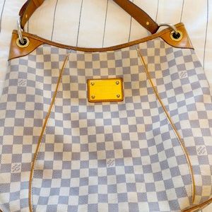 Louis Vuitton Damier Azur Galliera Hobo Bag